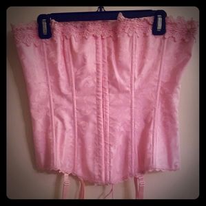 Frederick's of Hollywood Pink Dream Corset